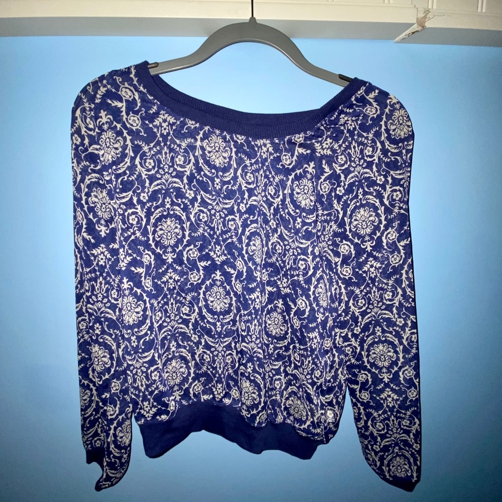 Mesh blouse